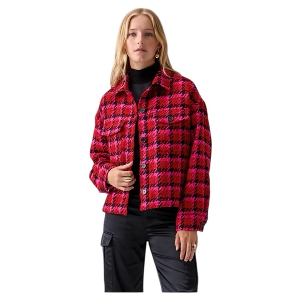 NWT Sanctuary "The Shacket" Tweed Jacket